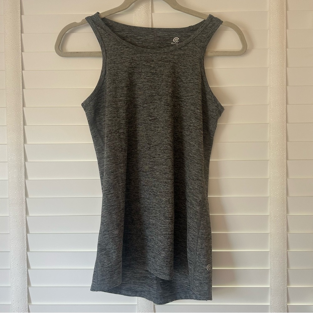 Champion Tank Top Exercise Racerback Heather Gray XS